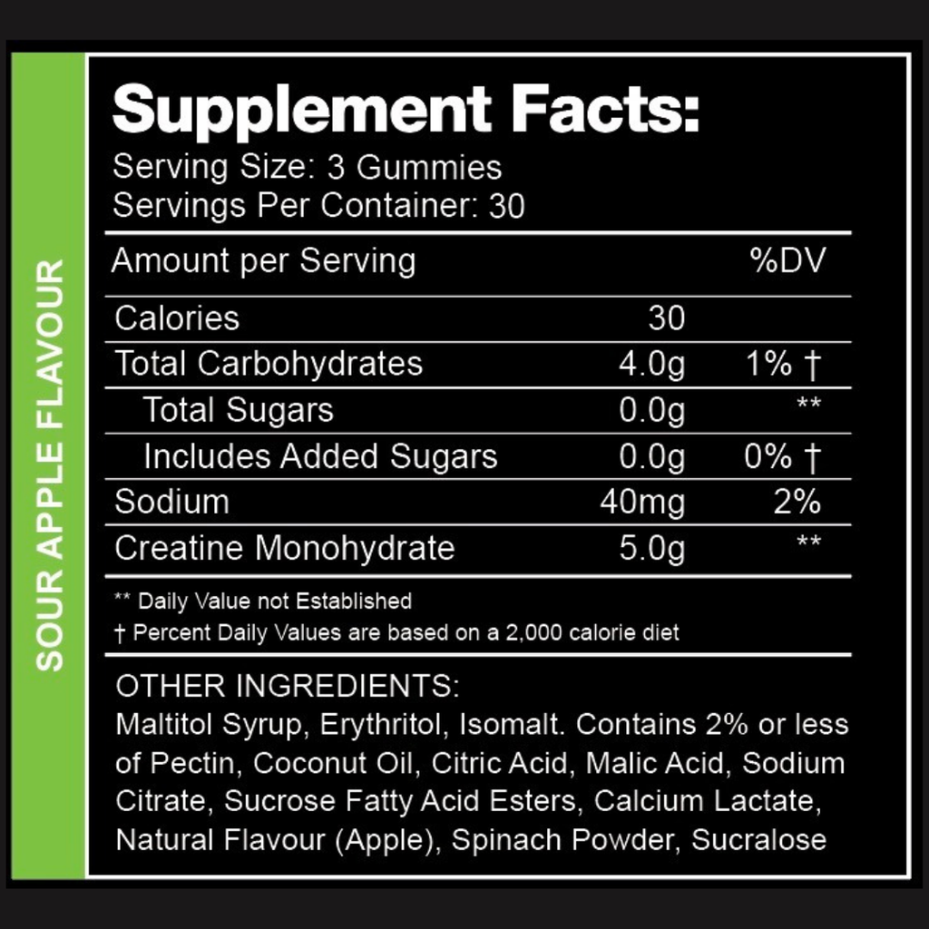 Swoleys Creatine Monohydrate Gummies