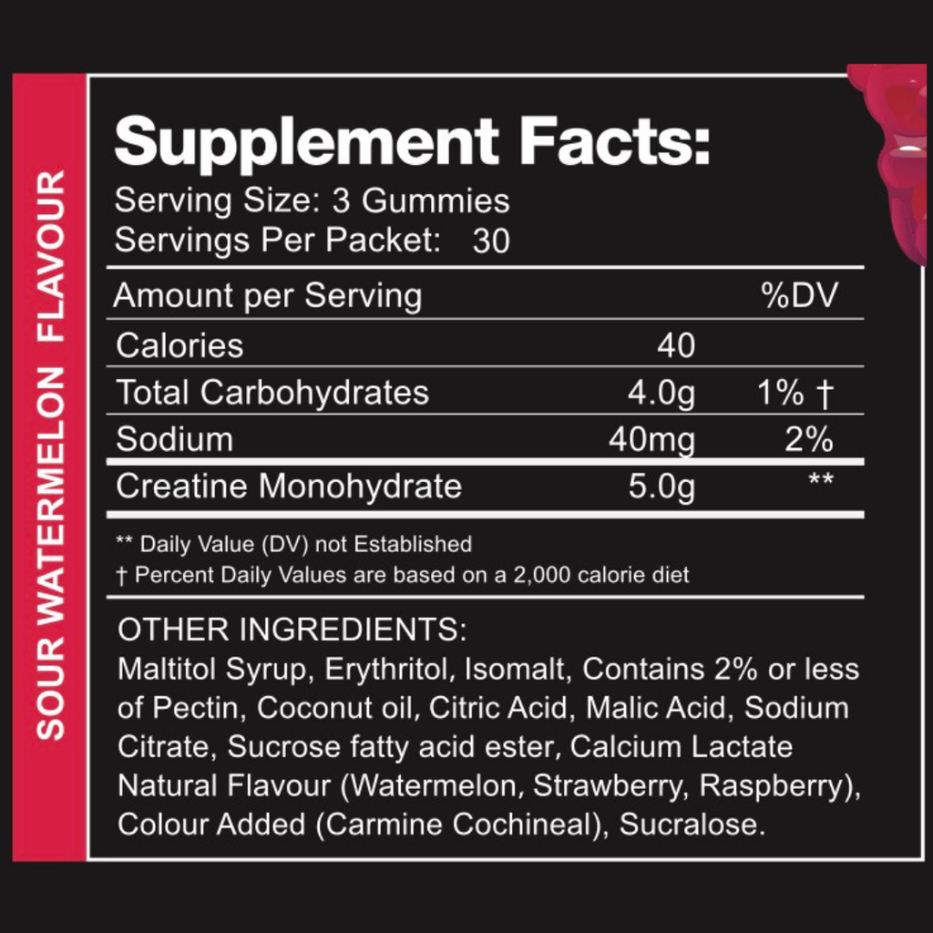 Creatine Monohydrate Gummies